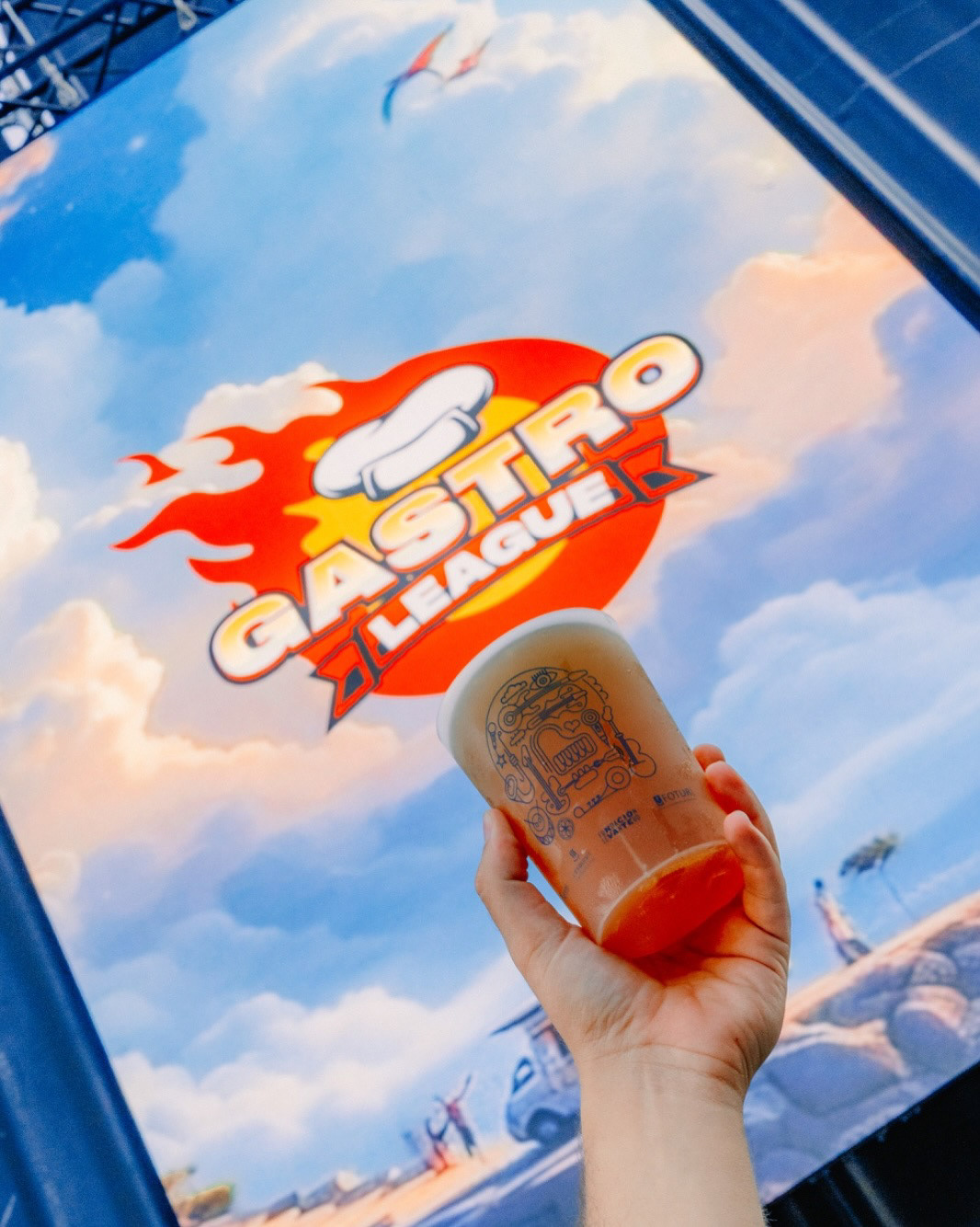 Gastro League — aplicación en espacio 01